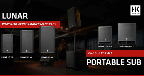 HK Audio LUNAR et PORTABLE SUB : la sono plug-and-play