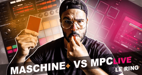 Quelle est la meilleure groovebox ? Native Instruments Maschine + VS Akai MPC Live 2