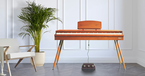 Nouveau piano Woodbrass VP-20 : le charme vintage au service du jeu moderne
