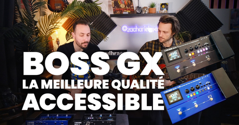 Boss GX-1 et GX-1B : ces multi-effets vont transformer votre son