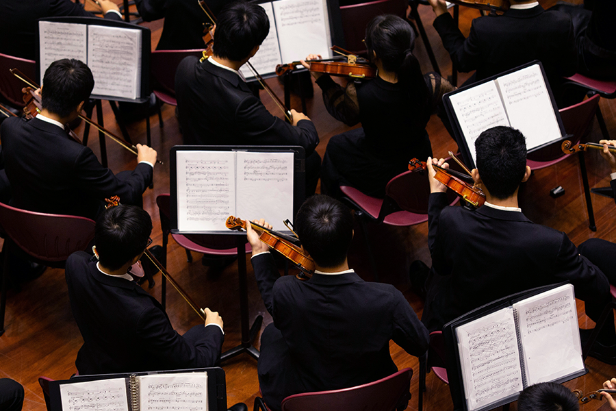 partitions orchestres et ensembles