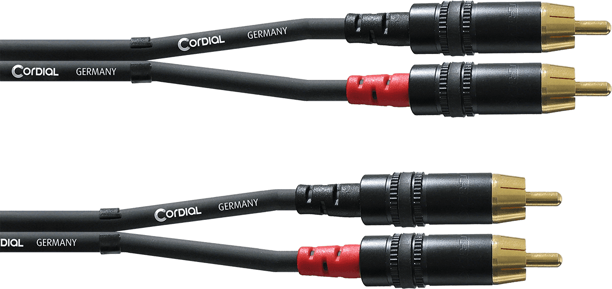 Câble Audio Double RCA 1,5 M