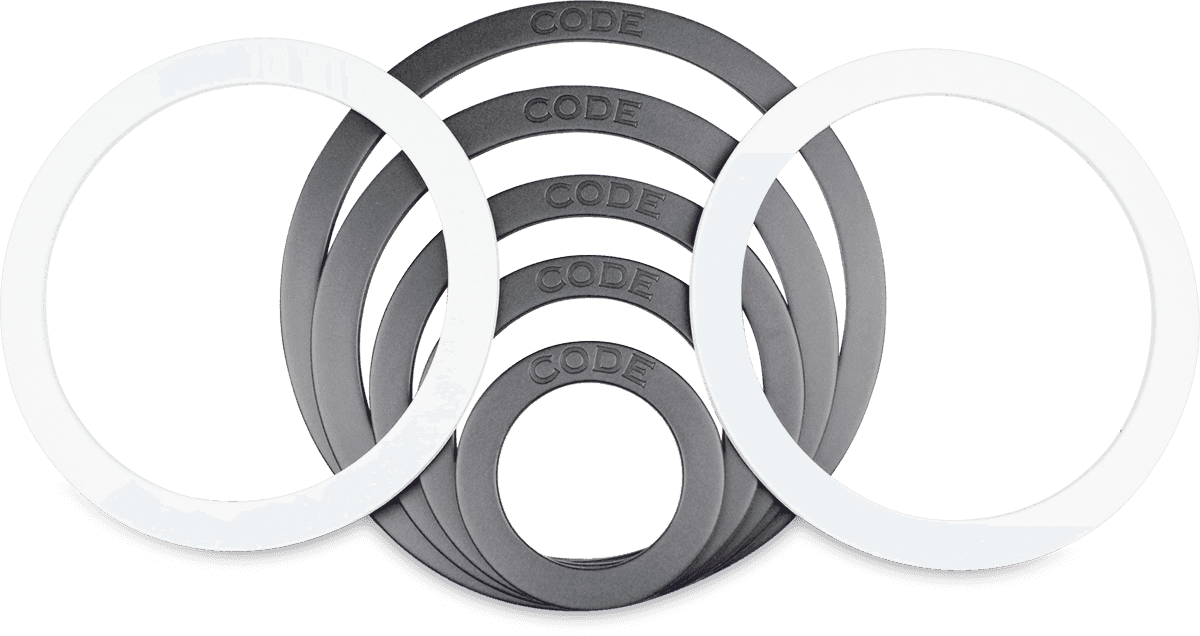 PORT HOLE 2" WHITE