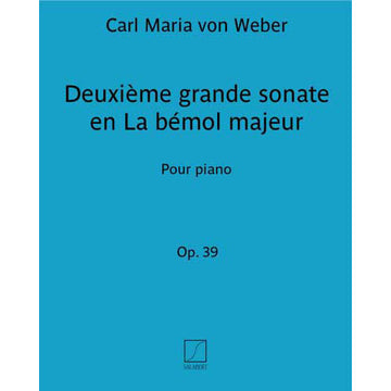 WEBER - GRANDE SONATE N 2 LAB. MAJEUR - PIANO