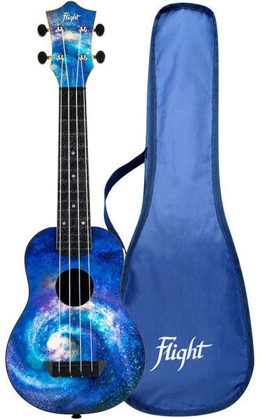 Flight TUS40 ABS Travel Ukulele - Space