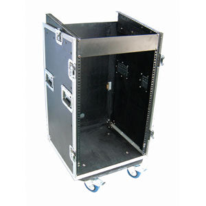 Flight Case 16u + Plan Incline