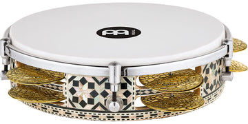 8 3/4 Artisan Edition Riq Drum White Pearl Mosaic Royale