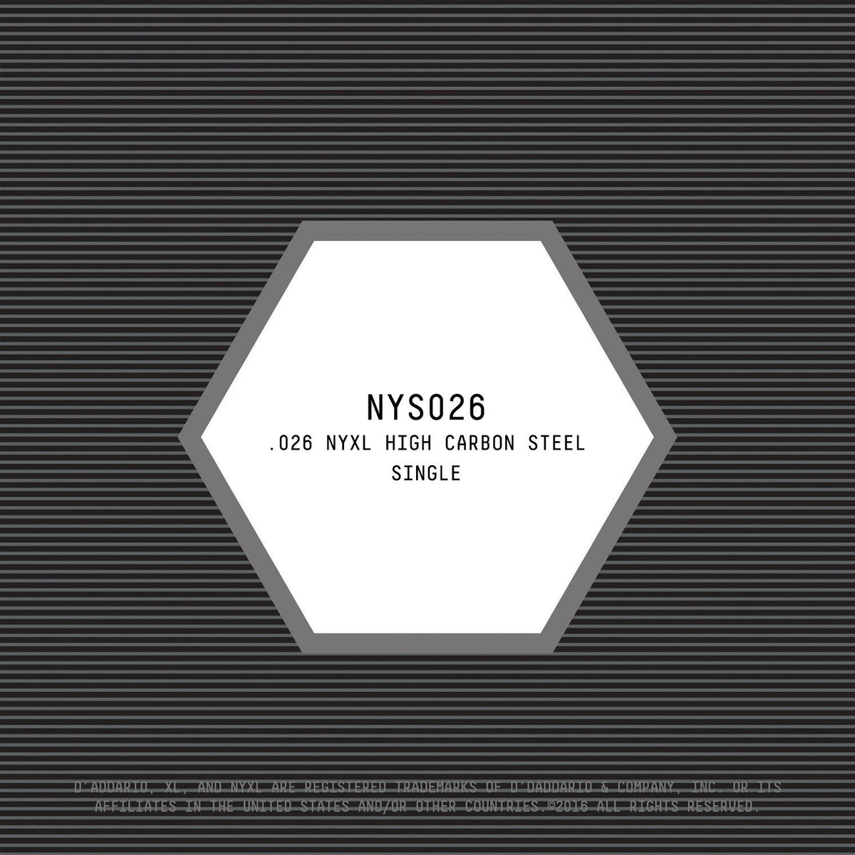NYS026 Acier Pur 26 (Unité)