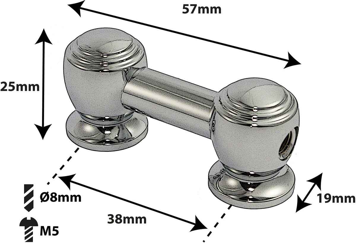 TL9S38 - Coquille Tube - 38mm - Mono Tirant (X1)