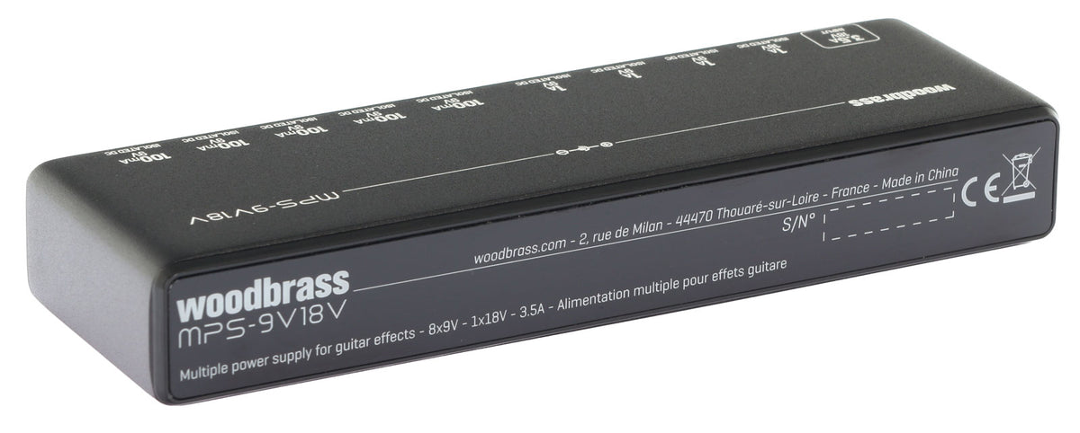 MPS-9V18V, Alim Slim 9 Pédales