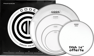 Full Pack DNA Clear 10/12/16/22 + 14" DNA Sablée
