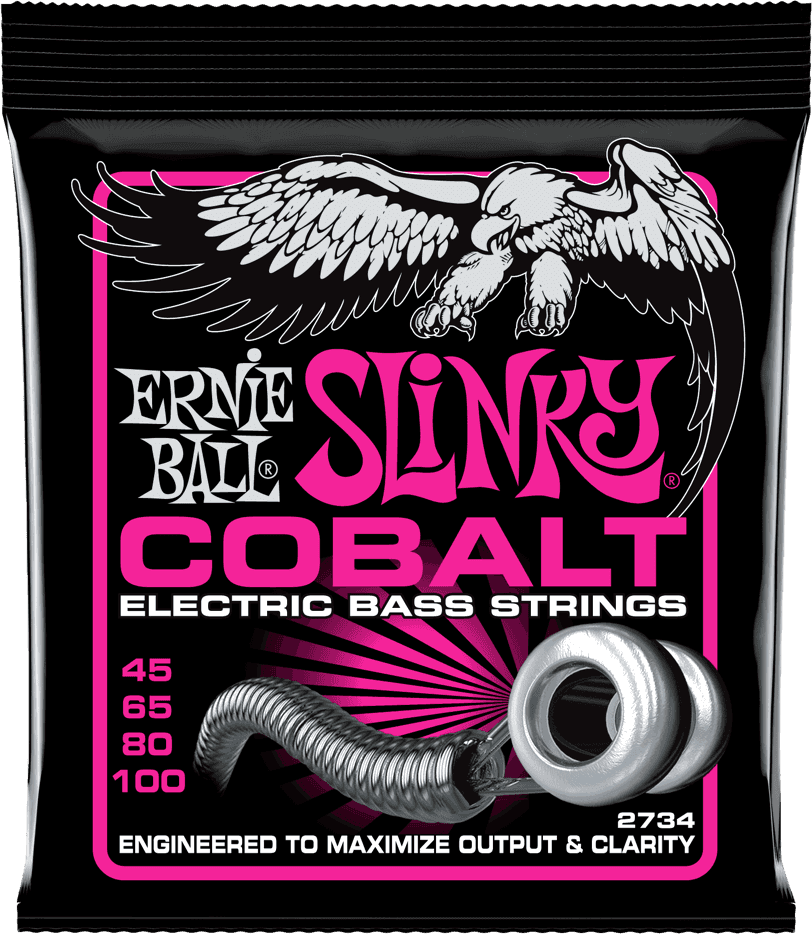 Ernie Ball 2734 Cobalt Super Slinky 45-100