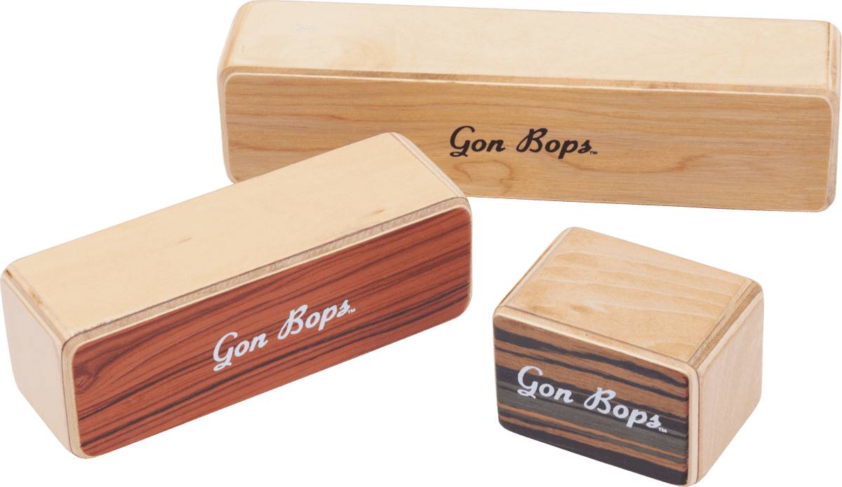 Gon Bops Fiesta Wood Shakers 3 Pack
