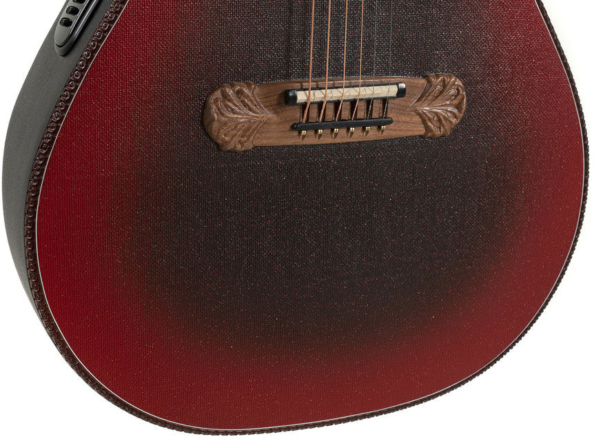 1687GT Deep Non-Cutaway Reverse Red Burst 1687GT-2-G