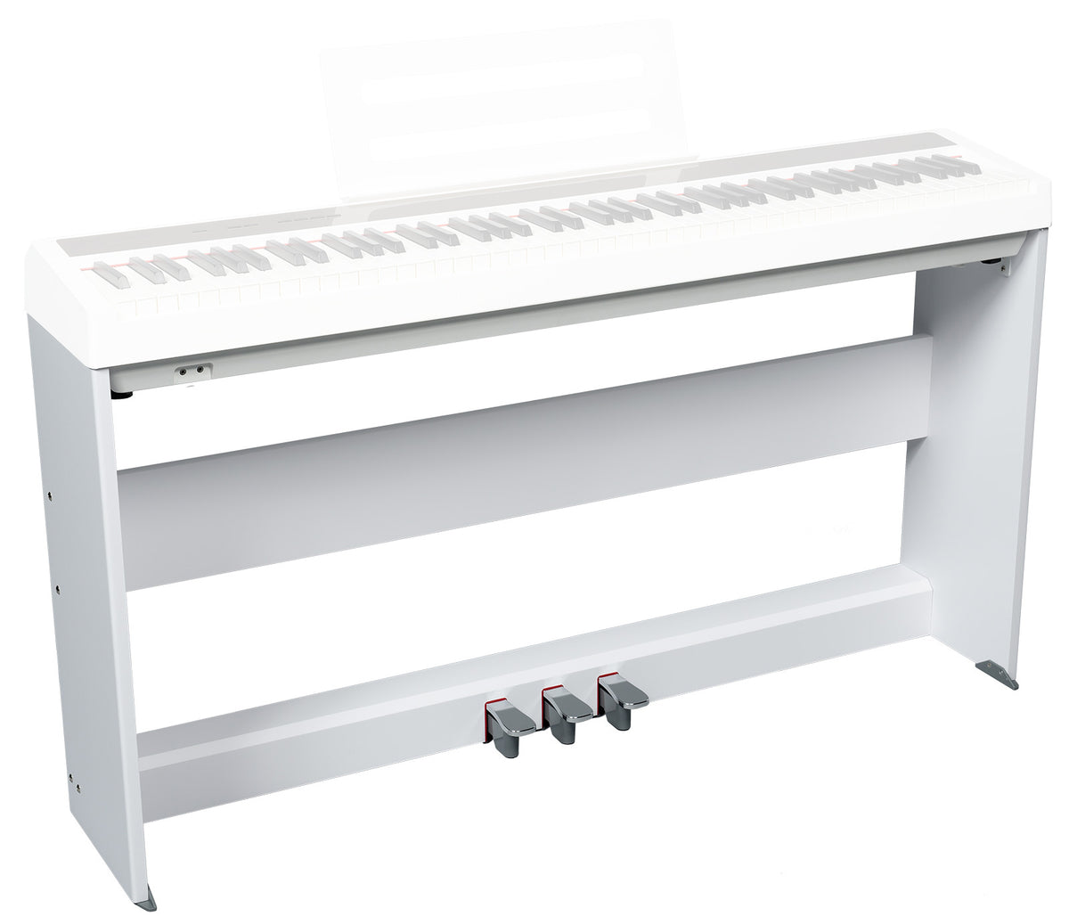 Woodbrass Stand clavier Pour XP2 Blanc