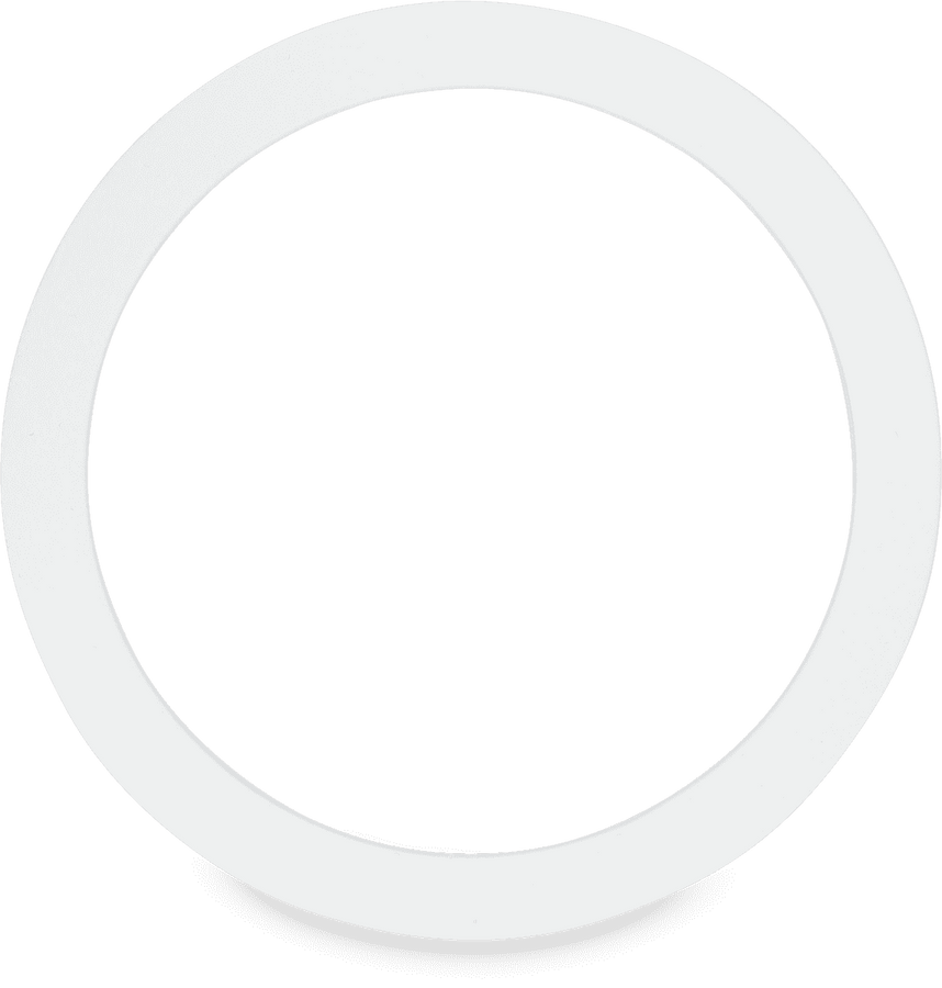Port Hole 4" White