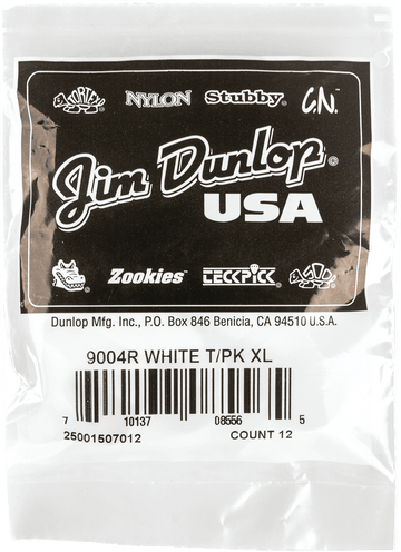 12 x Onglet De Pouce Blanc XL