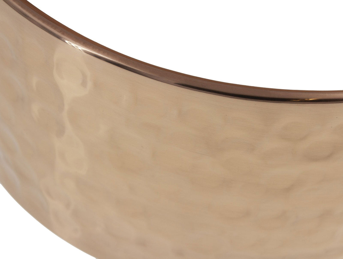 SHBZ14065 - 14"X6.5" Fût Bronze Martelé - Caisse Claire