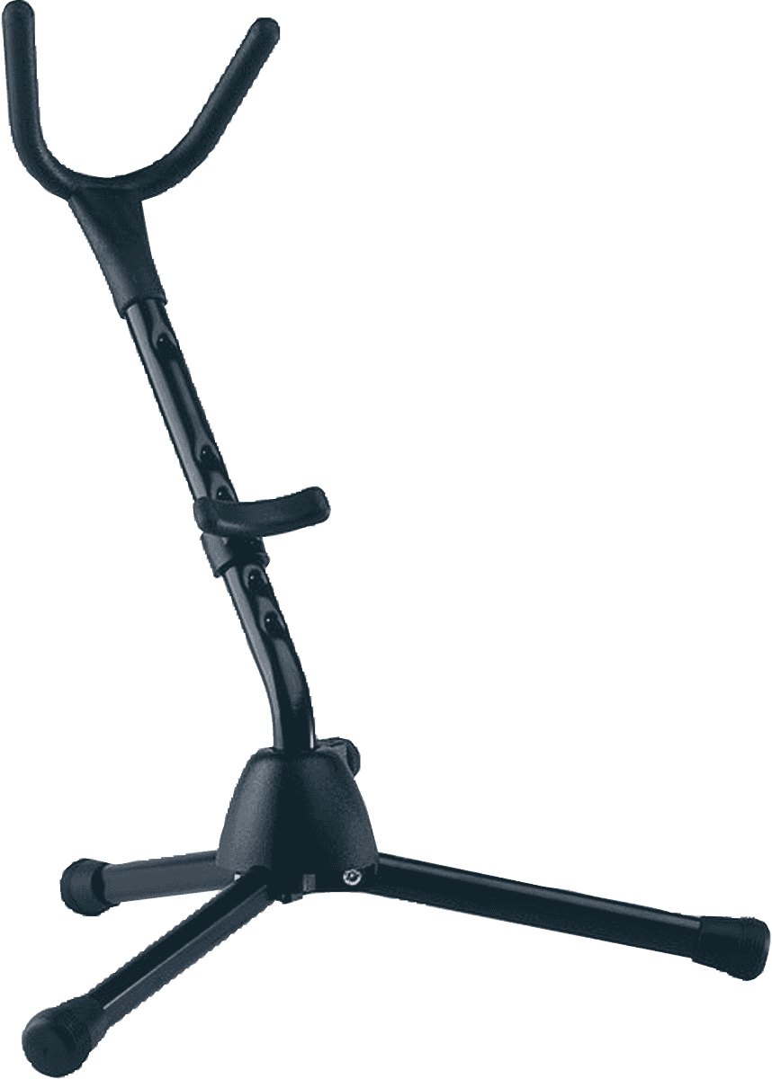 K&M Stand Noir Sax Soprano Courbe
