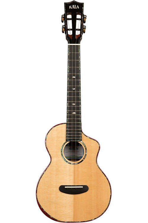 Contour Deluxe All Solid Gloss Spruce Rosewood Tenor CW + housse
