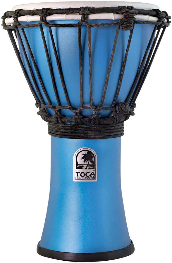 Djembe Freestyle Colorsound Matte Tfcdj-7Mtob Ocean Blue