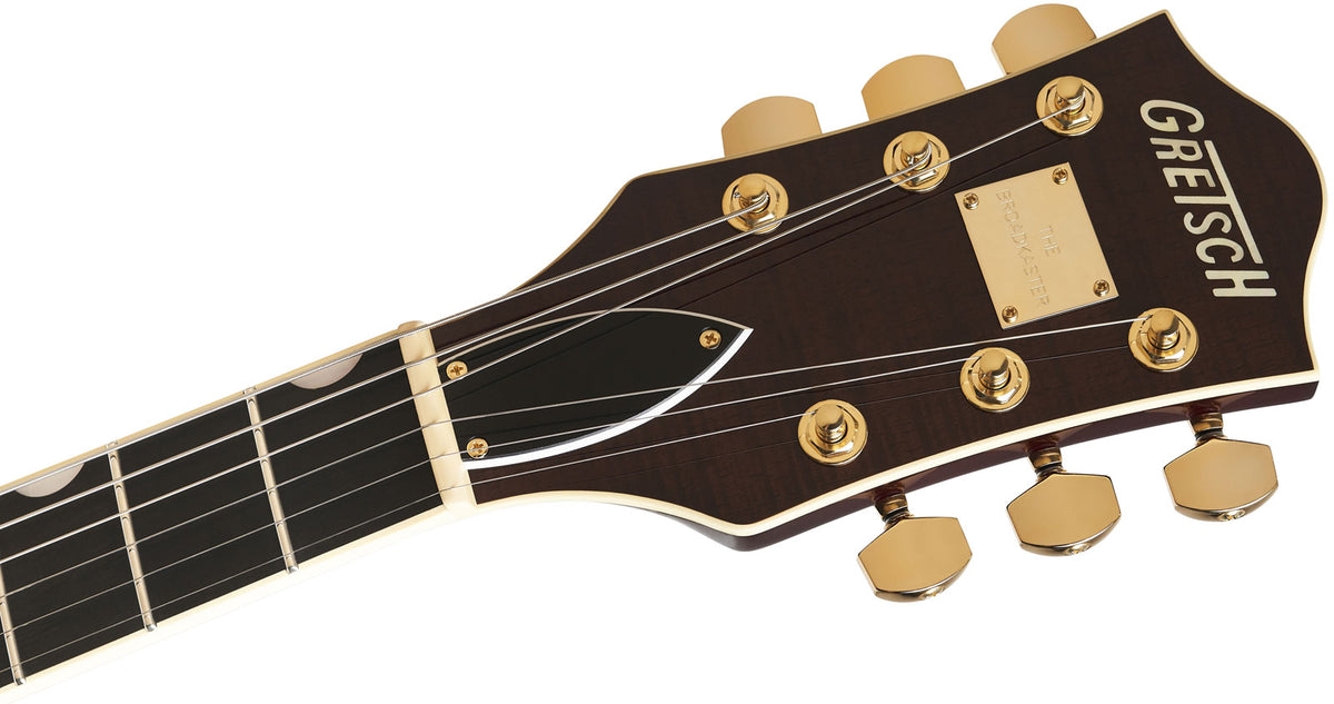 Broadkaster LX Figured Center Block EBO Havana Burst