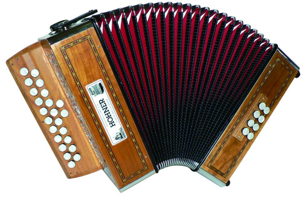 Hohner Merlin II Touches Boutons En Sol/do