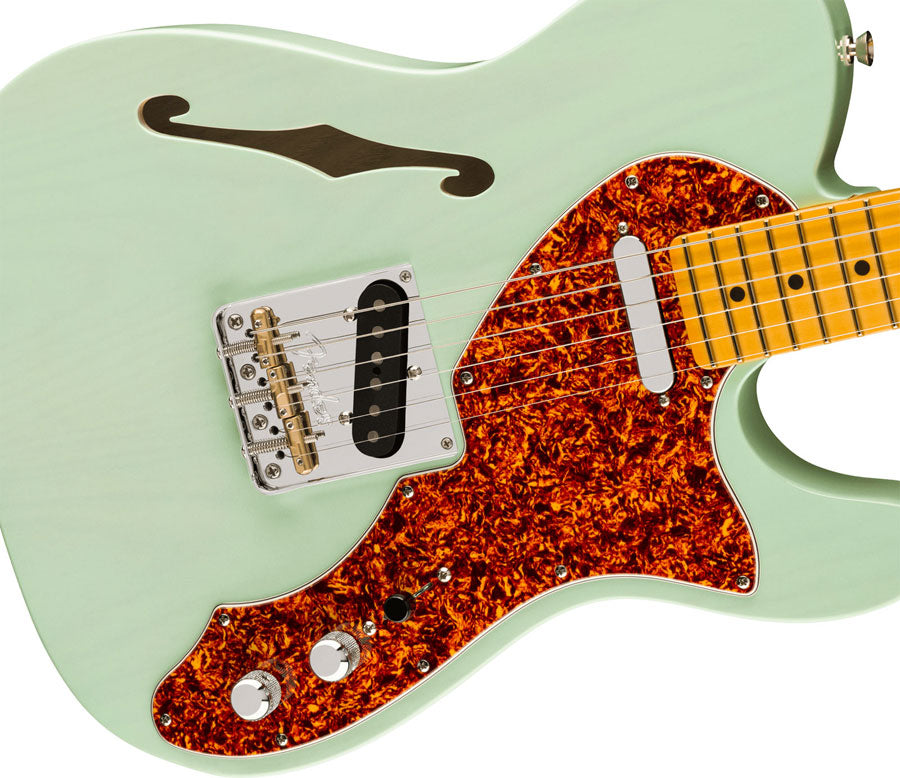 Telecaster American Professional II MN Transparent Surf Green