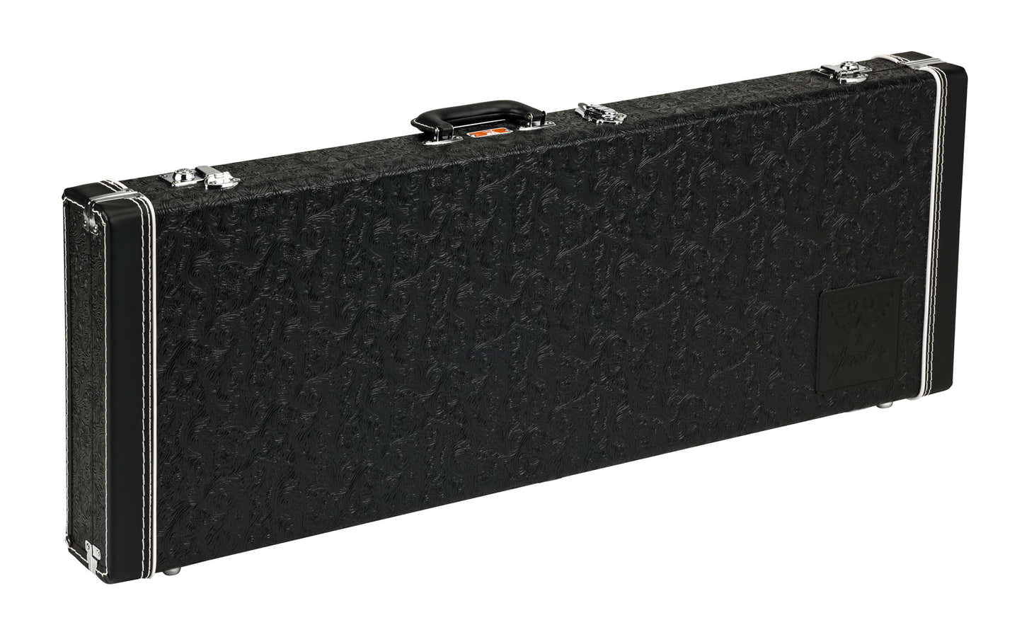 Étui Waylon Jennings Strat-Tele Black Tooled Leather