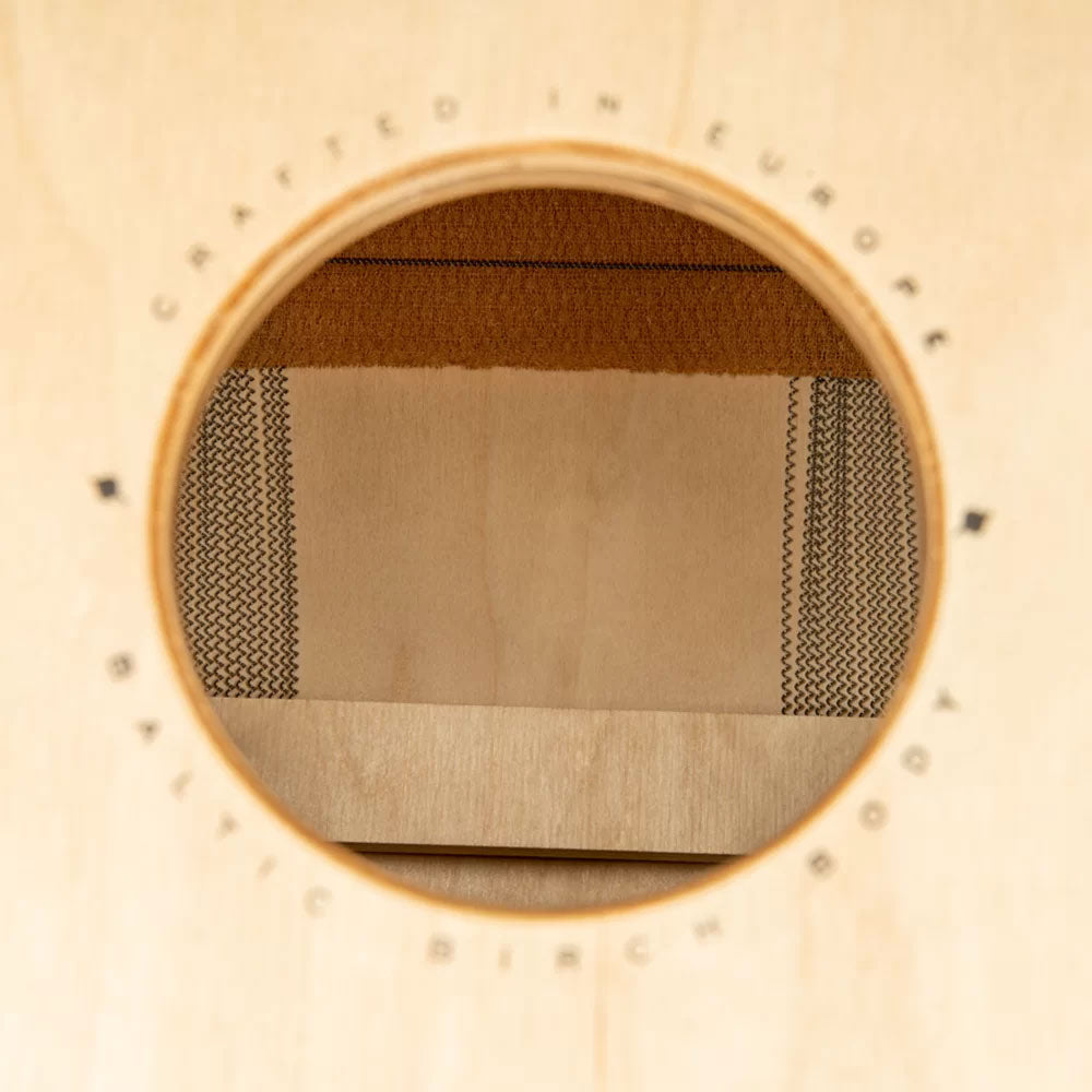 SC80AB - 11.75X18 Snarecraft Cajon Almond Birch Frontplate