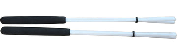 C-BT09 Baguette de tamborim 3 brins évasés blanche, 36 cm - dure