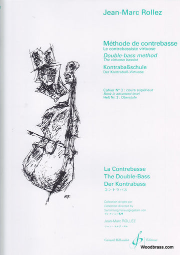 Rollez JEAN-marc - Methode De Contrebasse Vol.3