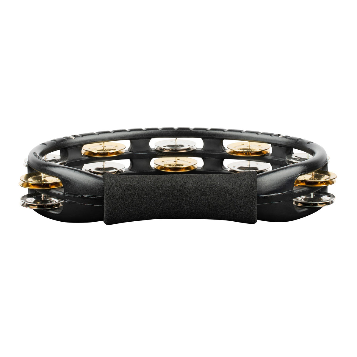 TMT1MBK - Tambourin Abs DEMI-lune Noir