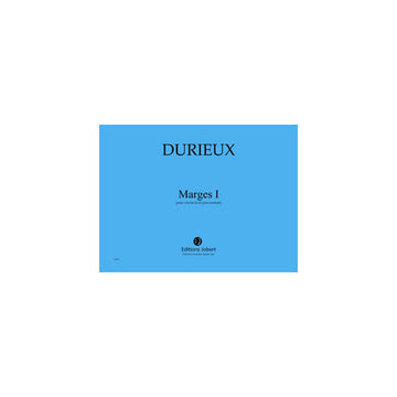 Durieux - Marges I - Clavecin et Percussions