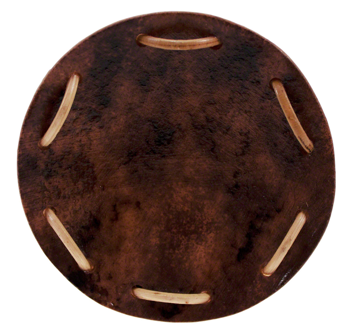 Caxixi Moyen Osier Fond Calebasse 14CM