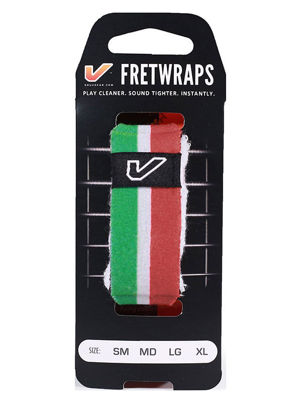FretWraps World Flags Green-White-Red - Small