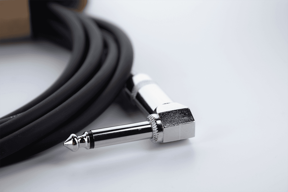 Cable Guitare Jack 1,5 M Droit/Coud