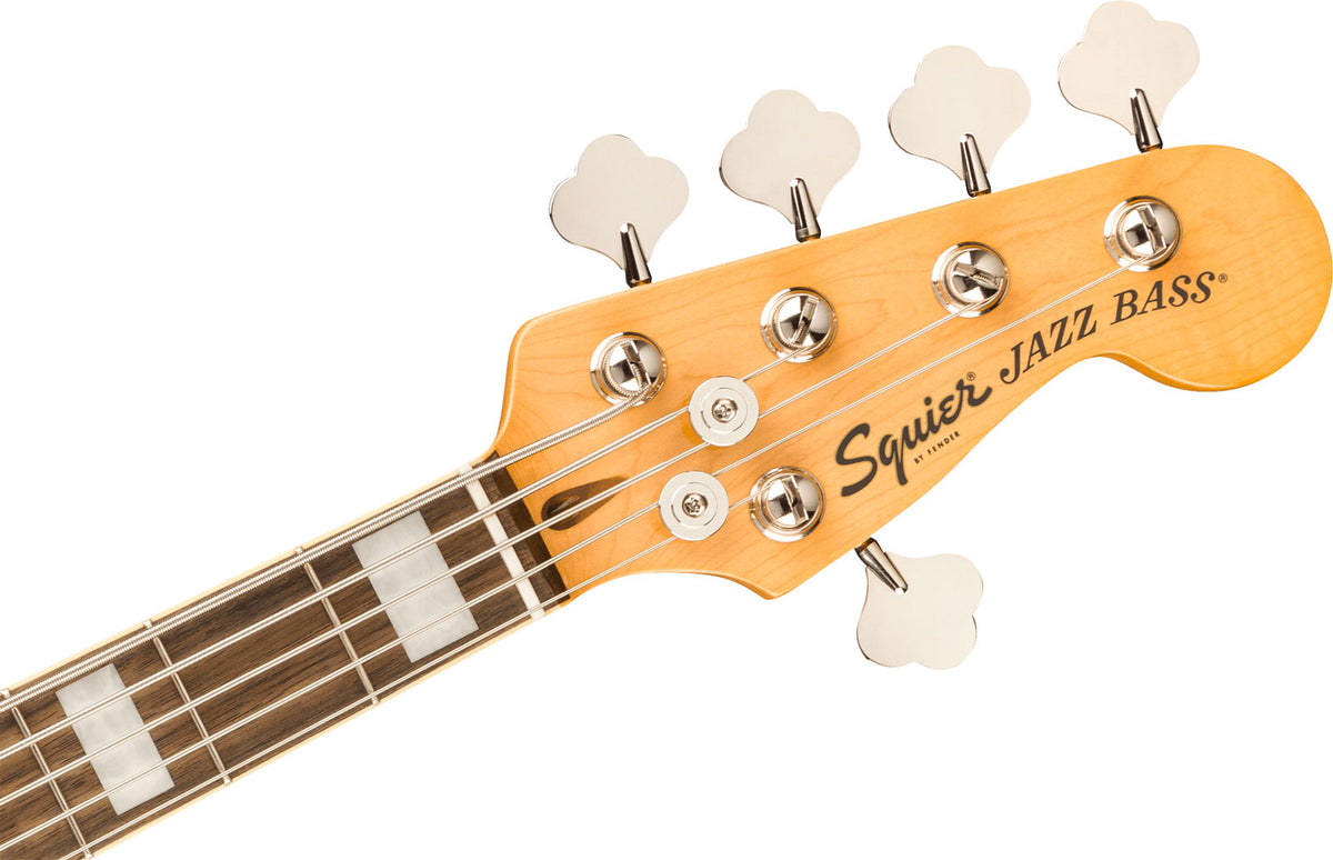 Classic Vibe Active '70s Jazz Bass V LRL White PLPG Sienna Sunburst