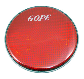 HHOL10-r - Peau Double Holographique 10" Rouge
