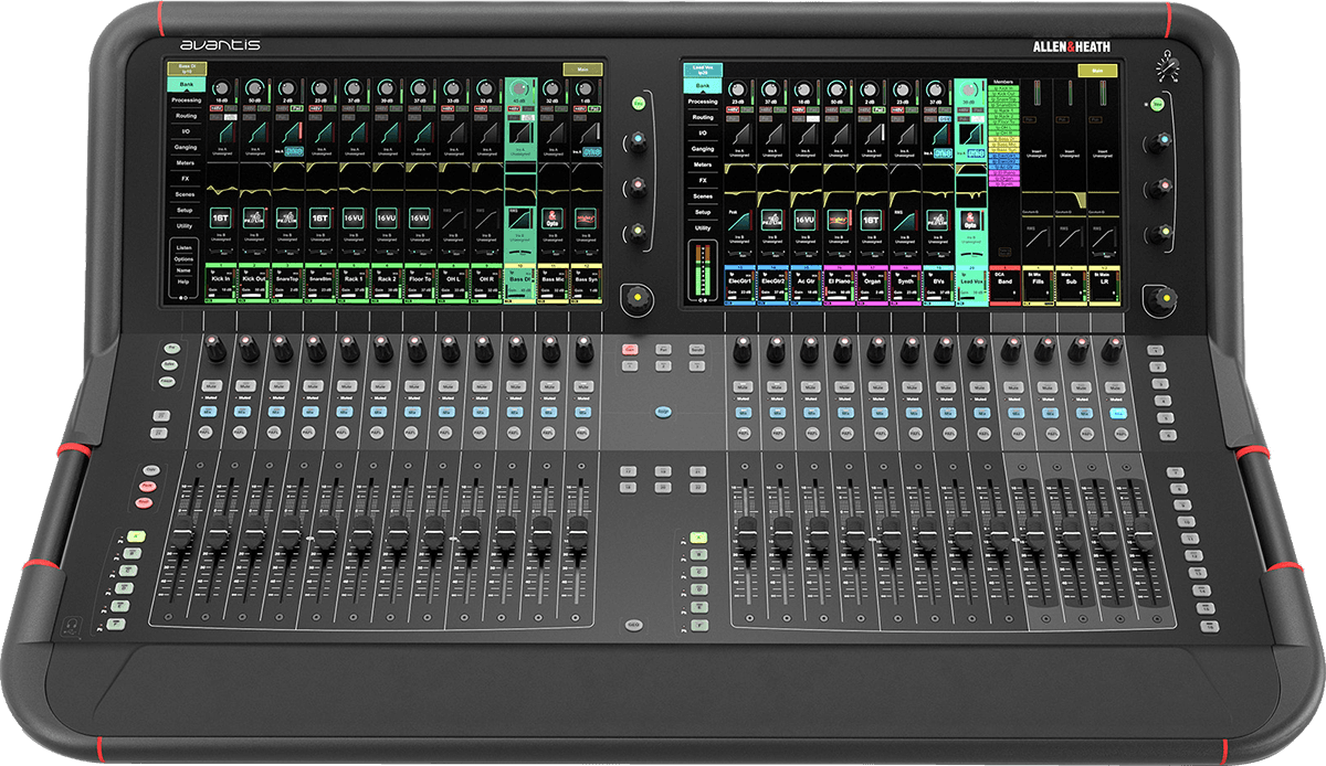 Pack Allen&Heath Avantis + Dpack + Mixrack Gx4816+ Housse