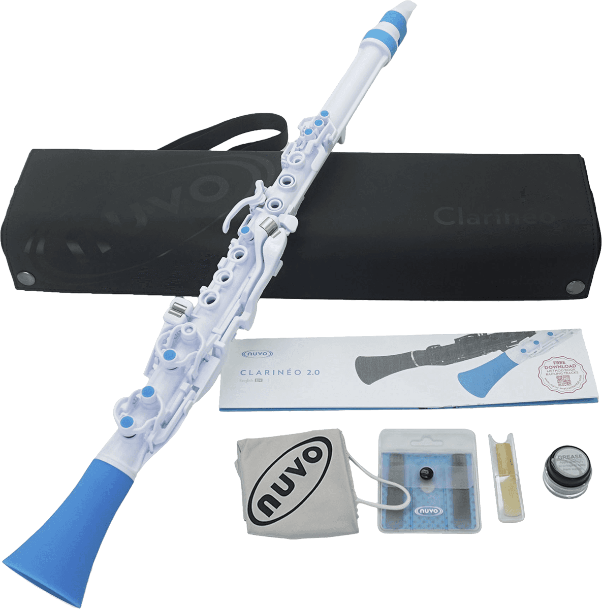 Clarineo Blanche et Bleue