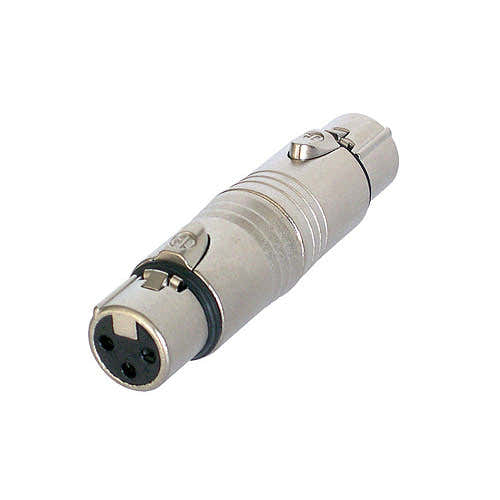 Neutrik NA3ff - Adaptateur XLR 3 Femelle / XLR 3 Femelle