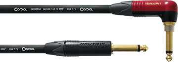 Cable Guitare Jack Droit /Coudé Silent 6 M