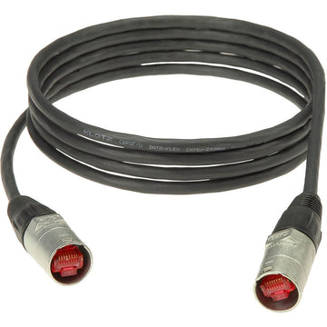 PATCHCABLE CAT5E PUR NOIR 5M ETHERCON - ETHERCON