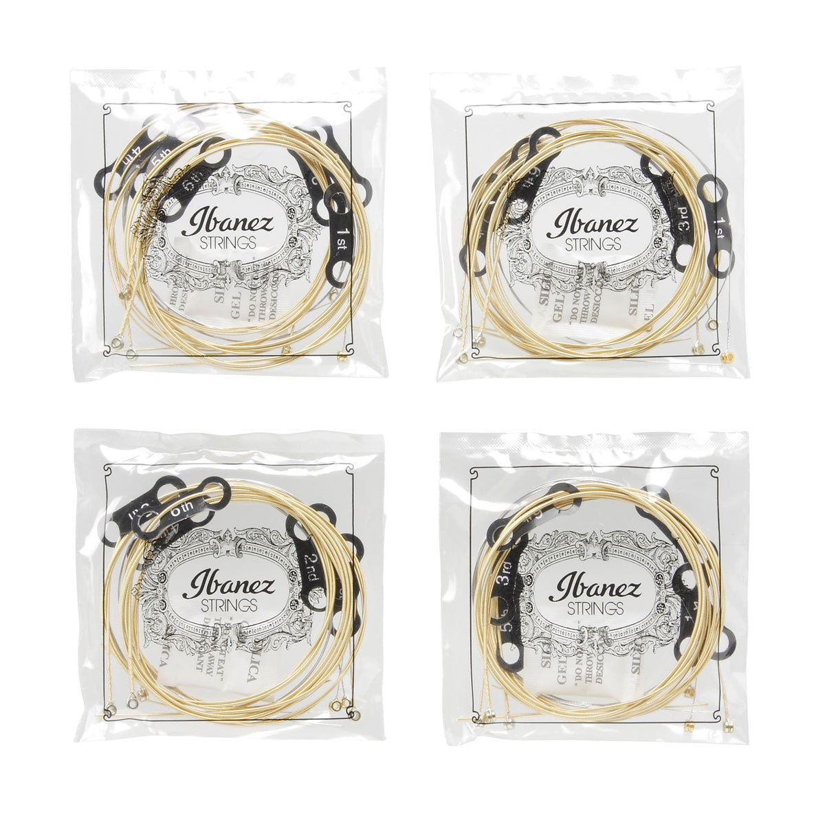 PIACS6c Pack de 4 80/20 Bronze Wound Light 12-53