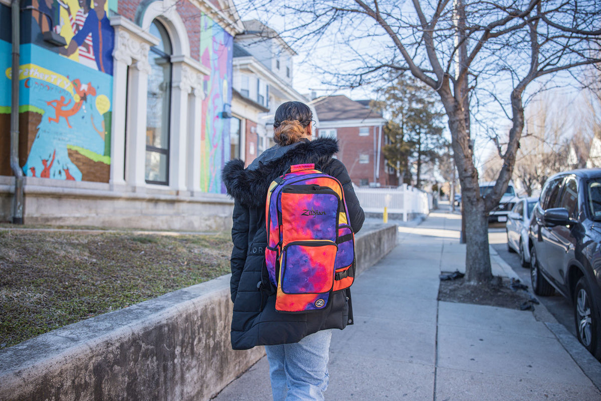 Housse Baguettes Etudiant Orange Burst