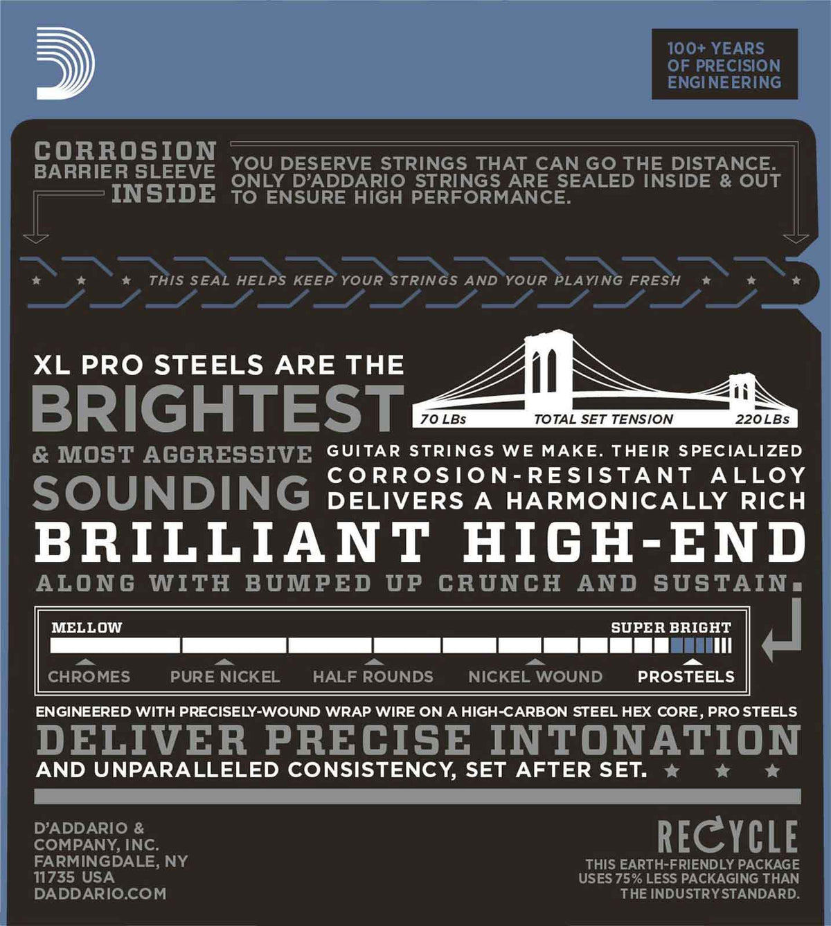 EPS510 Pro Steels Regular Light 10-46