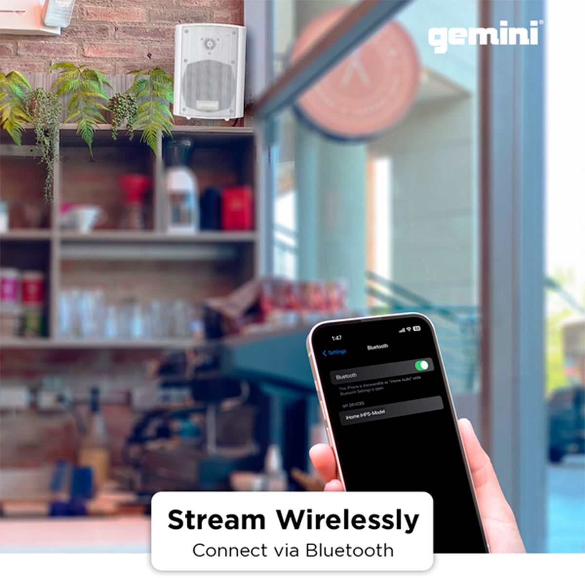 GHSI W400BT White (la paire)