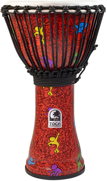Djembe Freestyle Accord Par Corde Jam Fest Sfdj-10Jf