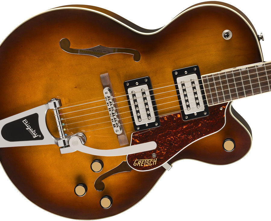 G2420T Streamliner Hollow Body LRL Robusto Burst